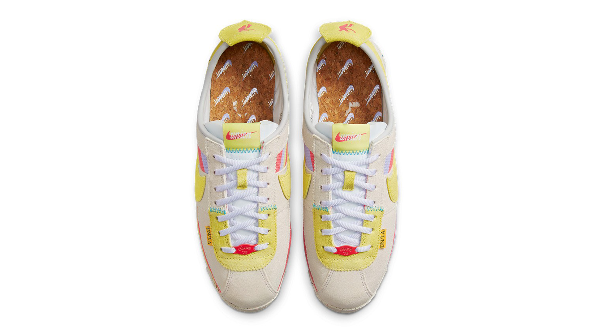 Union LA x Nike Cortez White Yellow