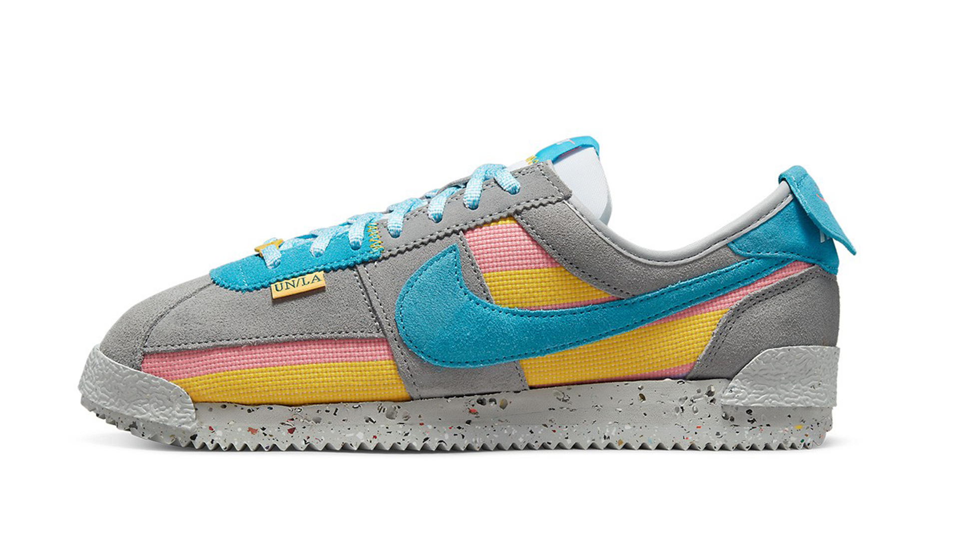 Union LA x Nike Cortez Grey Yellow