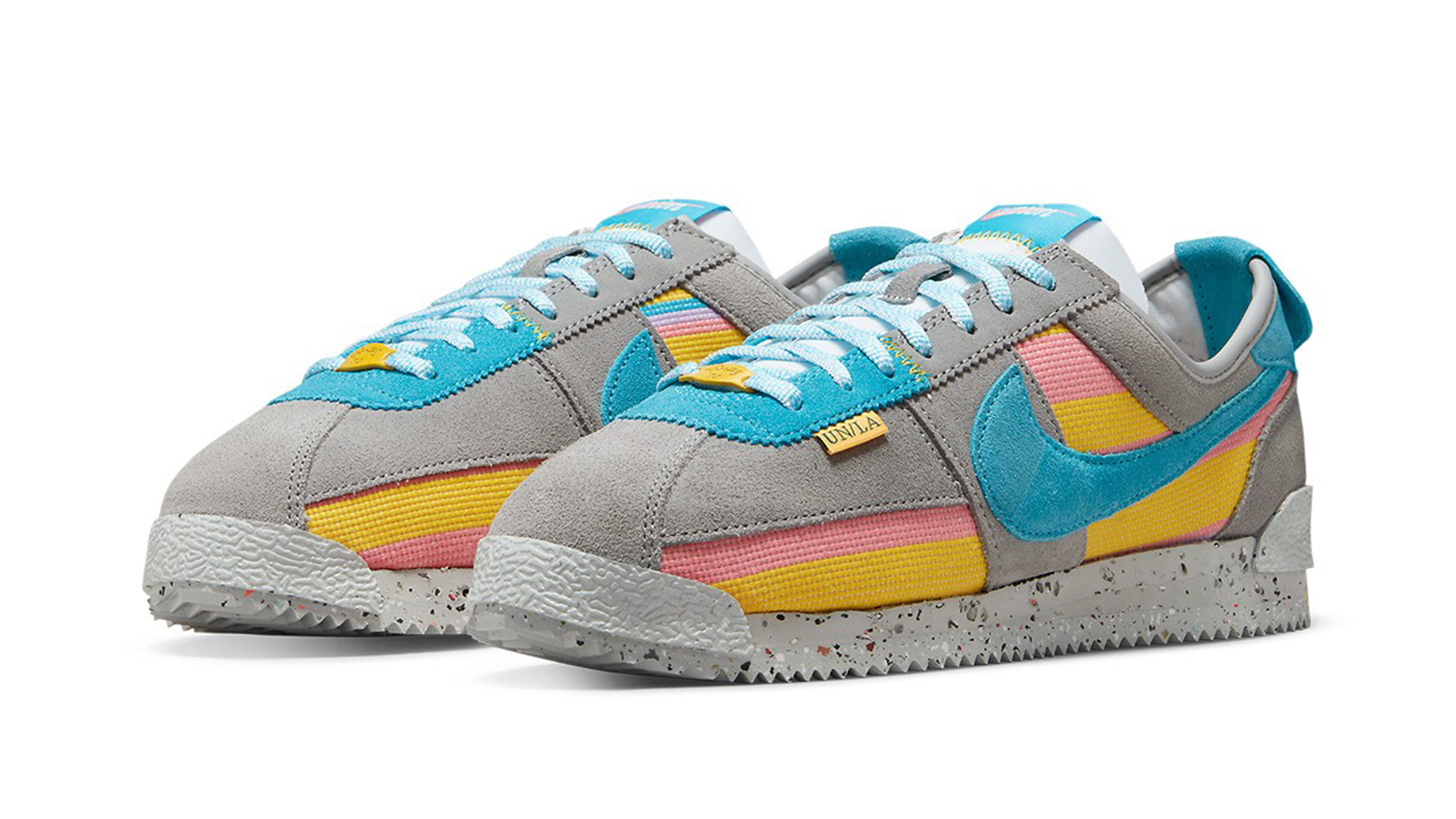 Union LA x Nike Cortez Grey Yellow
