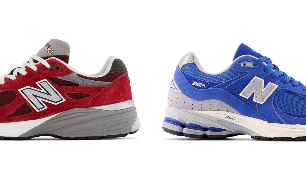 New Balance 2002r and 990v3