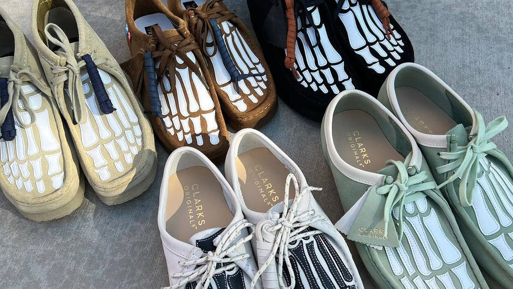 Vandy The Pink x Clarks Wallabee Skeletal
