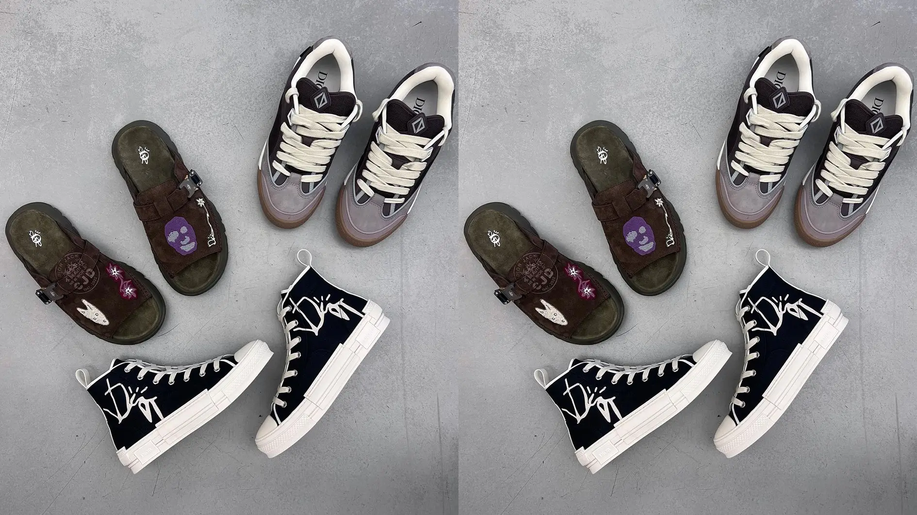 Converse x dior clearance 50