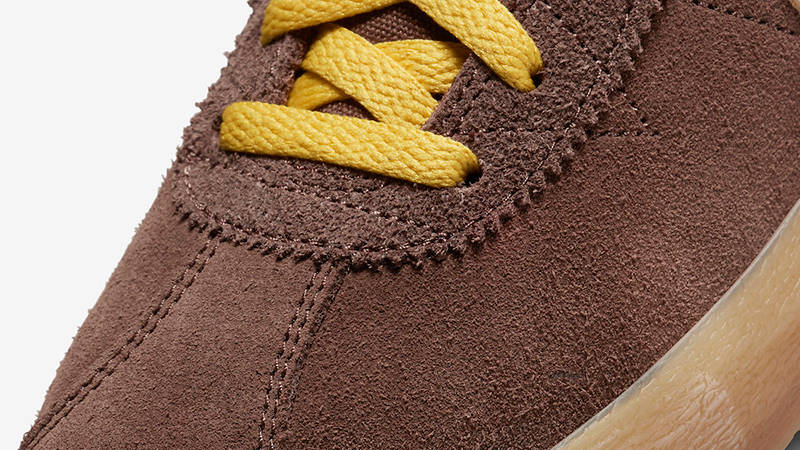 Why So Sad x Nike SB Bruin Mid Brown DX4325-200 Detail
