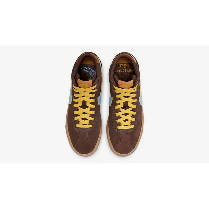 Why So Sad? x Nike SB Bruin Mid Brown | Where To Buy | DX4325-200 