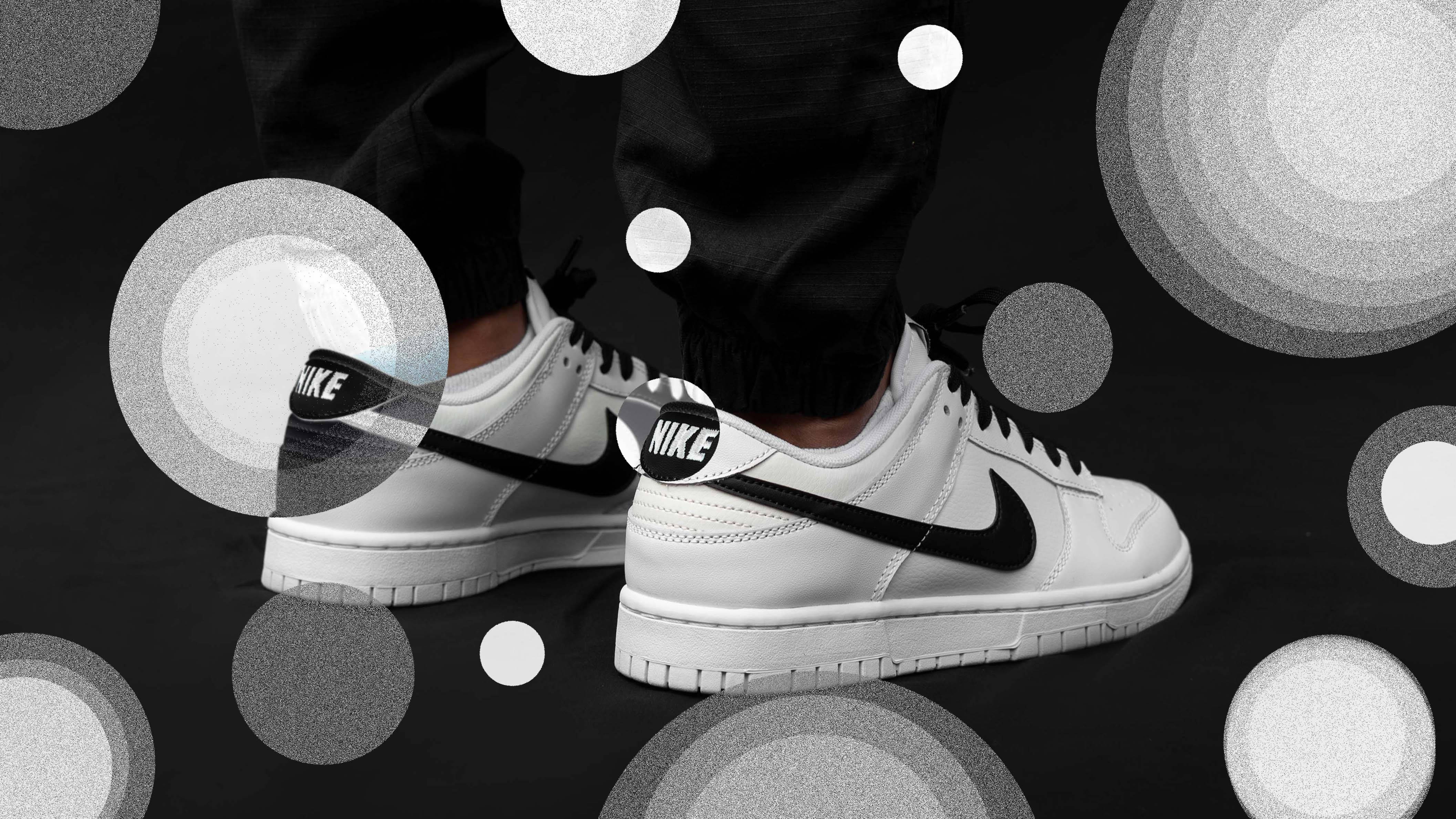 Nike Dunk Low Reverse Panda Black White