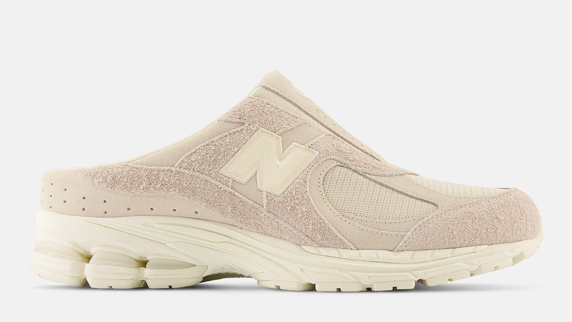 New Balance 2002R Mule Cream