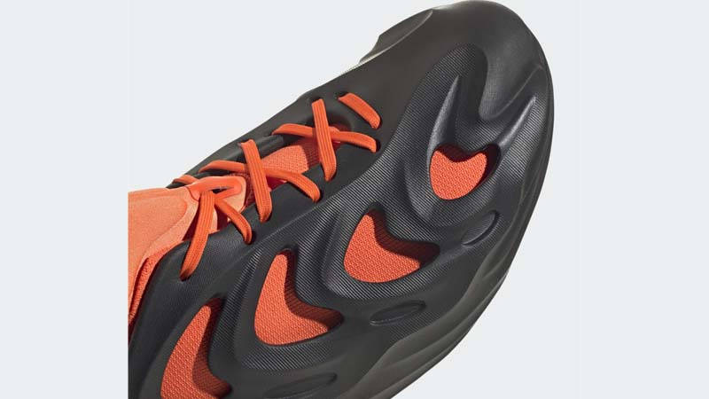 adidas adiFOM Q Black Orange Closeup