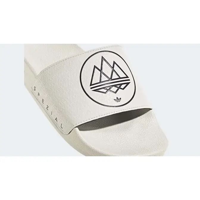 adidas Adilette SPZL Slides White Closeup