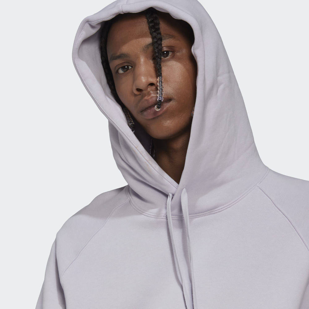 adidas Fleece Hoodie Silver Dawn The Sole Supplier