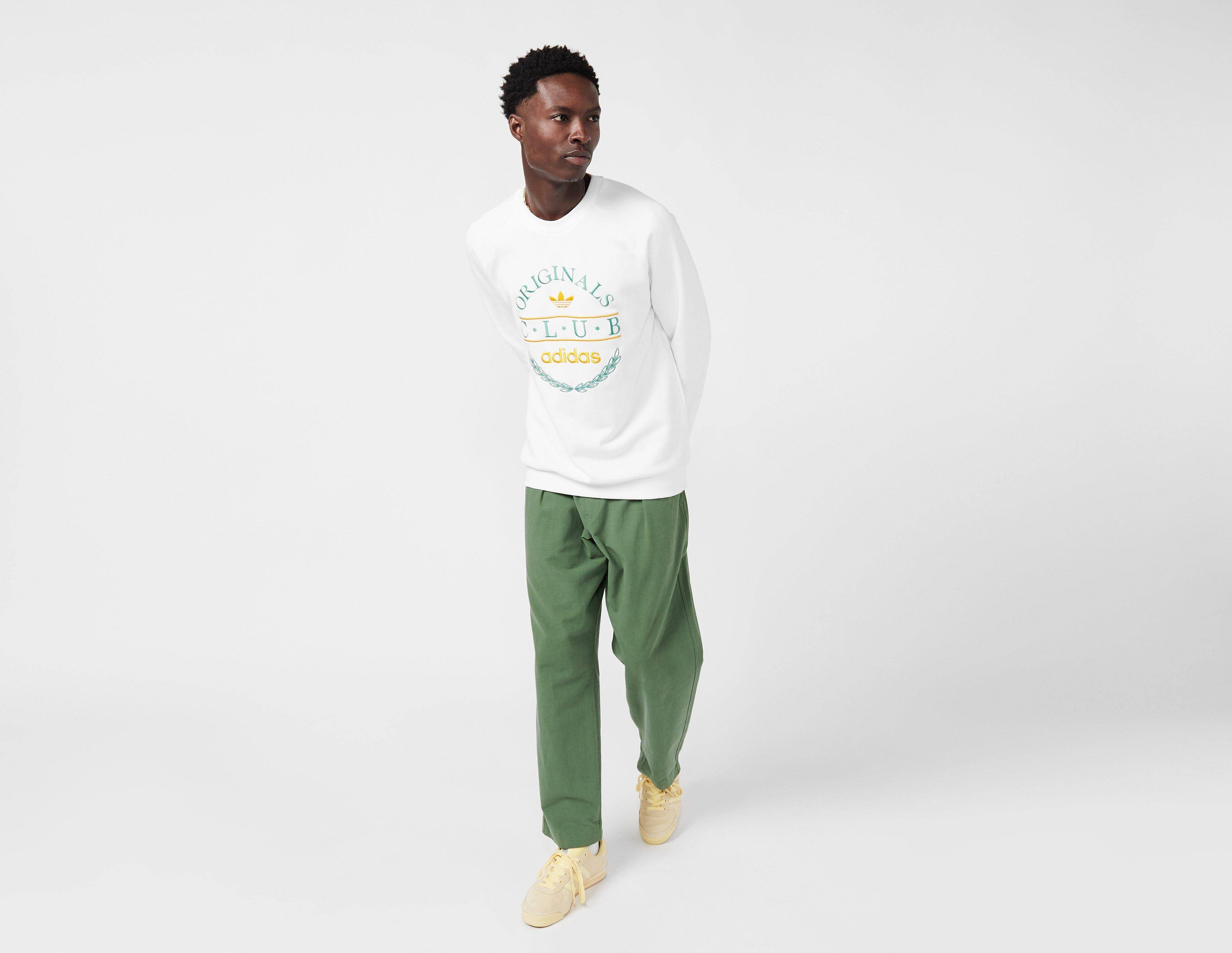 adidas Originals Club Sweatshirt White Full Image