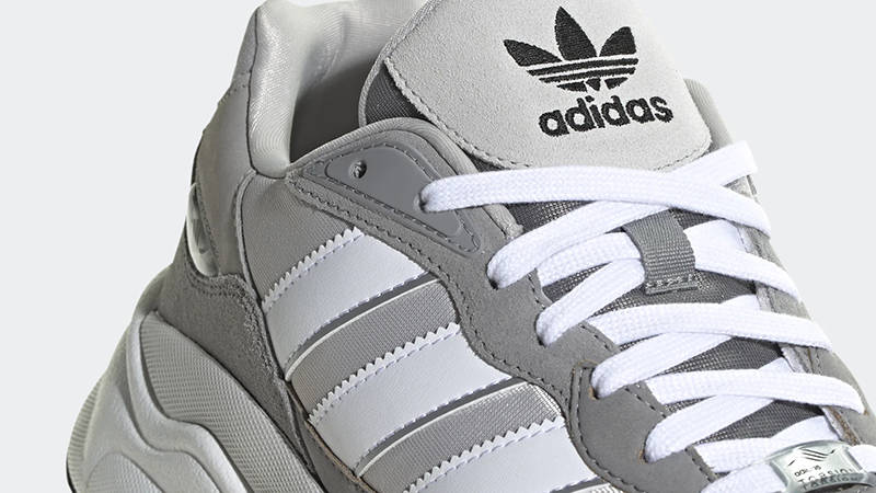 adidas Retropy F90 Grey White HP8021 Detail