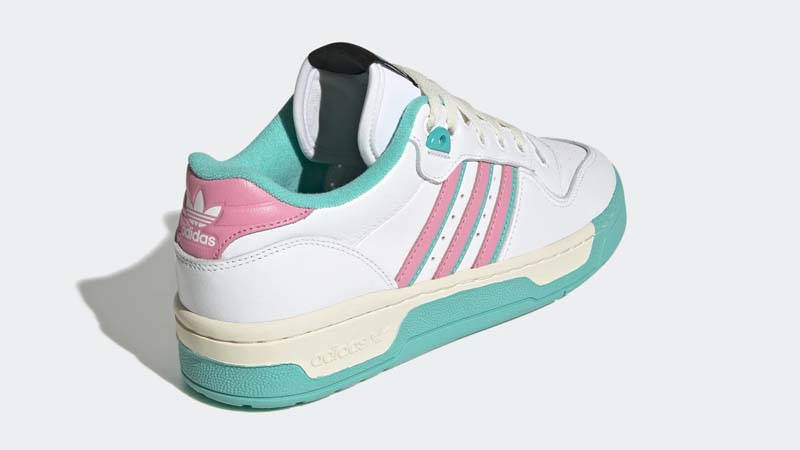 adidas Rivalry Low White Bliss Pink Back