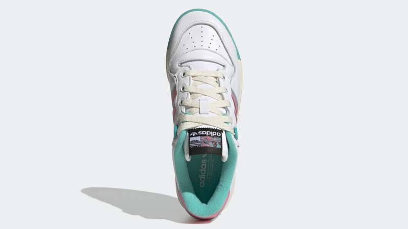adidas Rivalry Low White Bliss Pink Middle