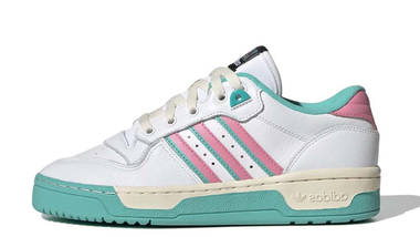 adidas Rivalry Low White Bliss Pink Mint