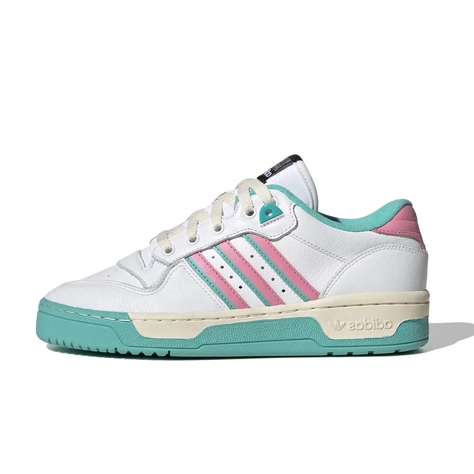 adidas men Rivalry Low White Bliss Pink