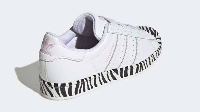 adidas Superstar Zebra Print White Bliss Lilac | Where To Buy | GZ9679 The Sole Supplier