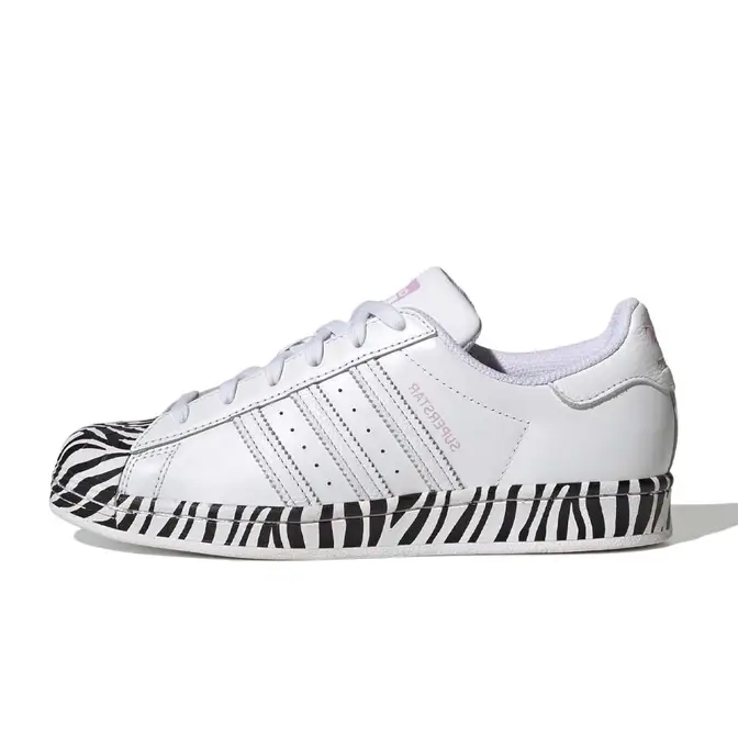 adidas Superstar Zebra Print White Bliss Lilac | Where To Buy | GZ9679 ...