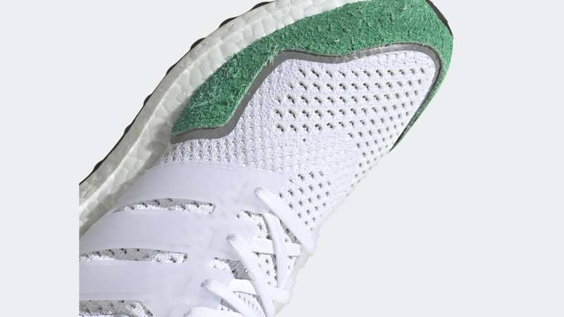 adidas Ultra Boost 1.0 DNA White Green Closeup