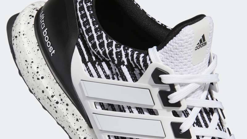adidas Ultra Boost 5.0 DNA White Black Closeup
