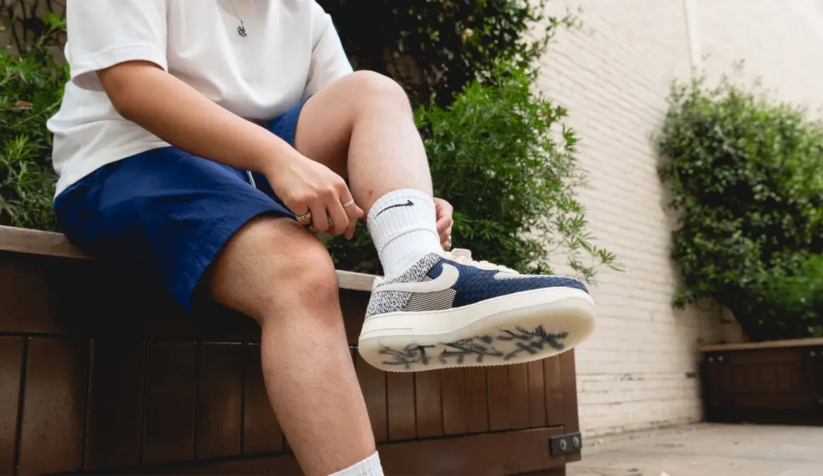 Nike Air Force 1 Le GS 'Triple White