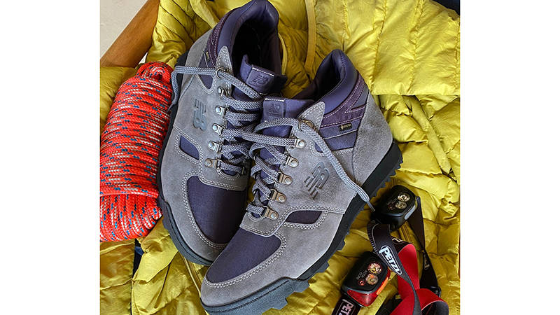 Aimé Leon Dore x New Balance Rainier Grey Purple Side
