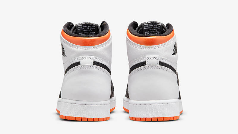 Air Jordan 1 High OG GS Electro Orange 575441-180 Back