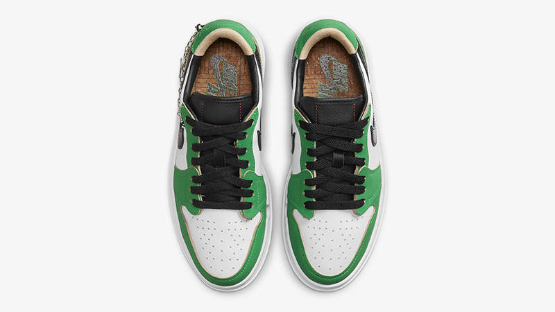 Air Jordan 1 Low LV8D Lucky Green DQ8394-301 Top