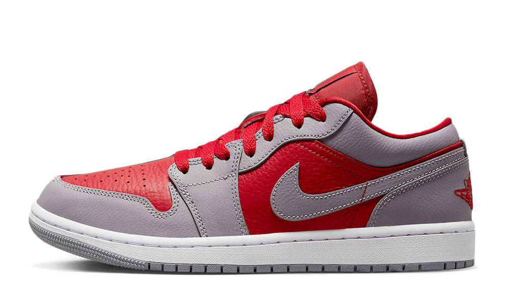Air Jordan Low SE Split Red Grey Black Where To Buy DR0502-600