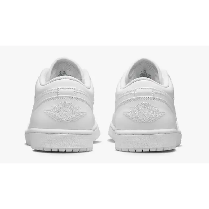 Air Jordan 1 Low Triple White 2022 Back