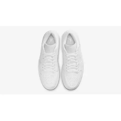 Air Jordan 1 Low Triple White 2022 Middle