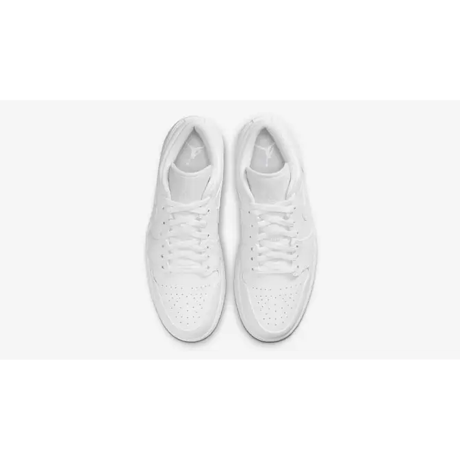 Air Jordan 1 Low Triple White 2022 Middle