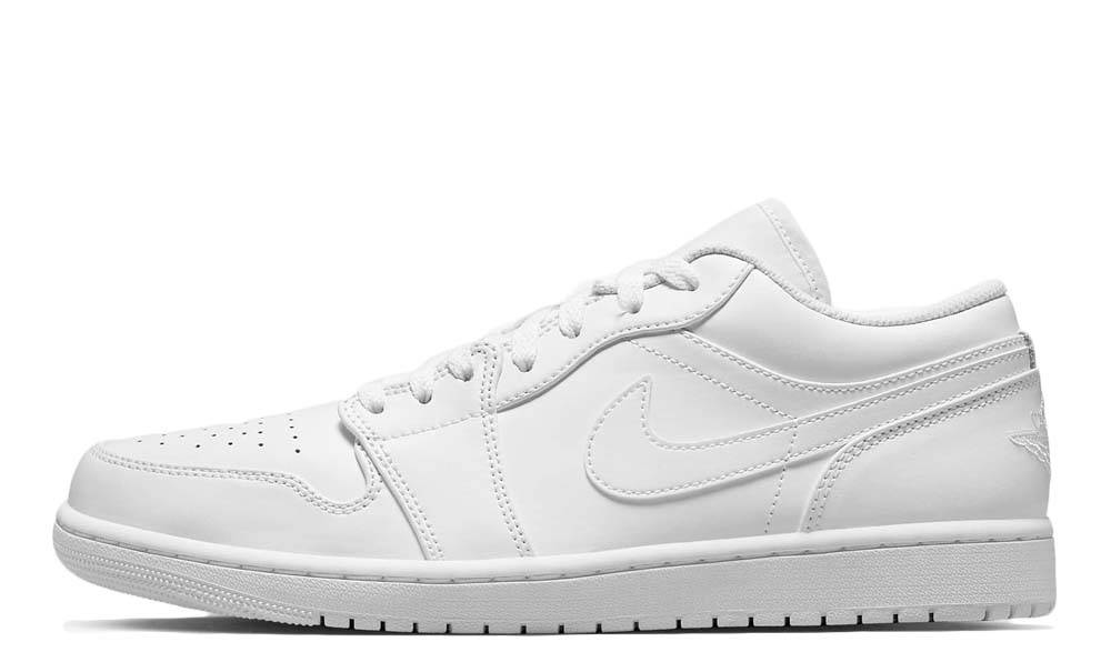 Air Jordan 1 Low Triple White 2022