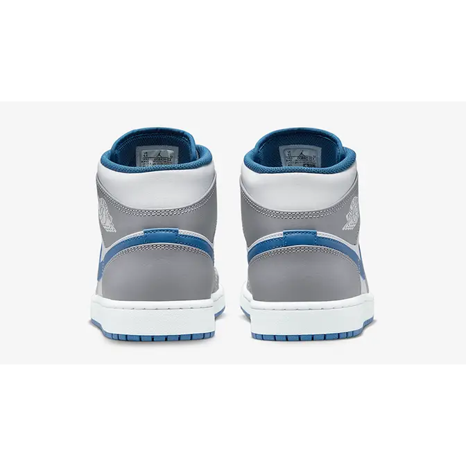 Air Jordan 1 Mid White True Blue Grey | Where To Buy | DQ8426-014 | The ...