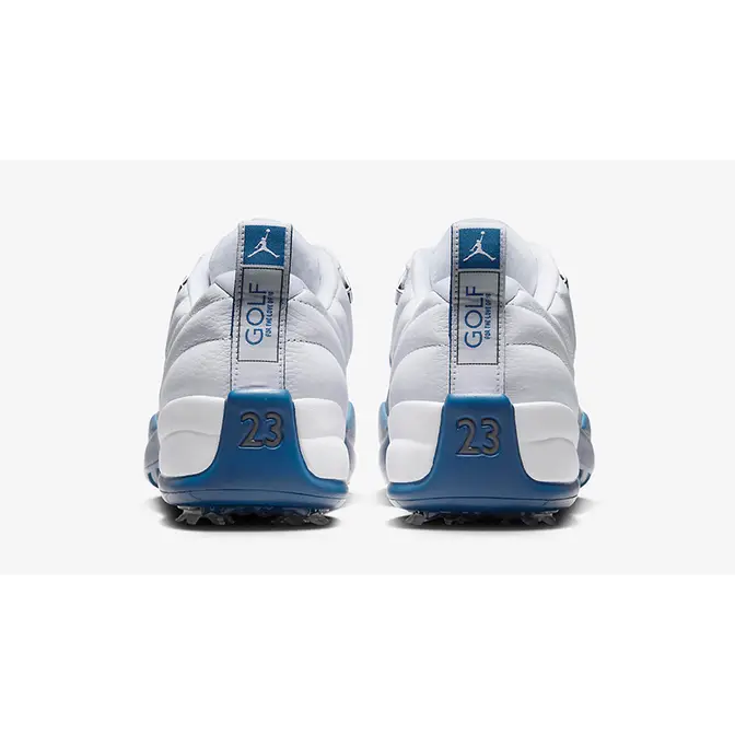 Air Jordan 12 Low Golf White French Blue | Where To Buy | DH4120 