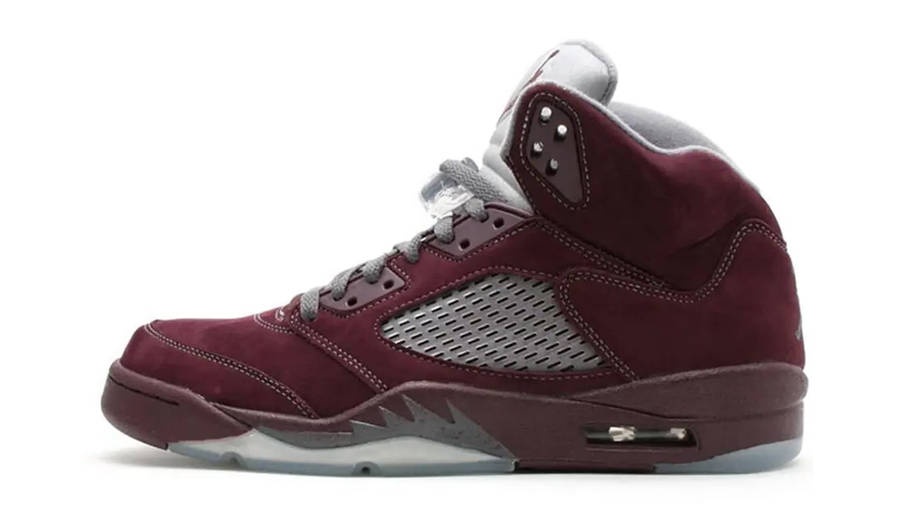 burgundy jordan 5