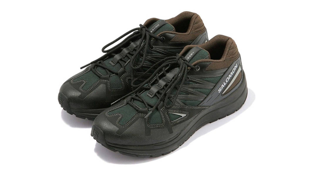 And Wander x Salomon XT-6 Green Front