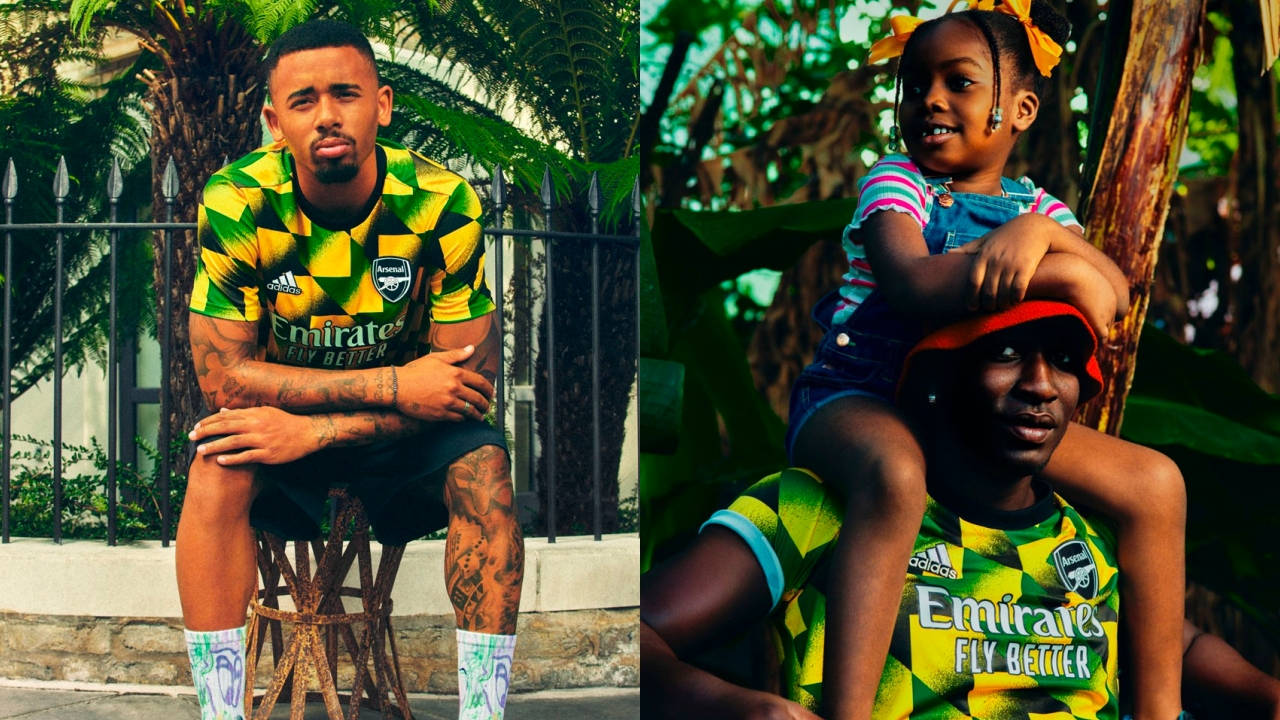 Arsenal Celebrates Its Jamaican Supporters With This Latest Pre-Match Jersey