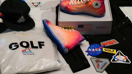 GOLF WANG x Oxcart Assembly Outfit NASA's Artemis 1 Broadcast Team
