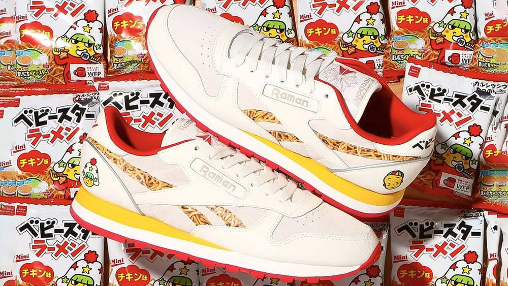 Baby Star x atmos x Reebok Classic Leather Ramen Snack