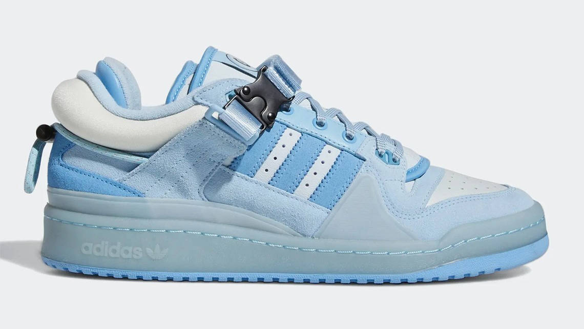 Bad Bunny x adidas Forum Buckle Low Blue Release