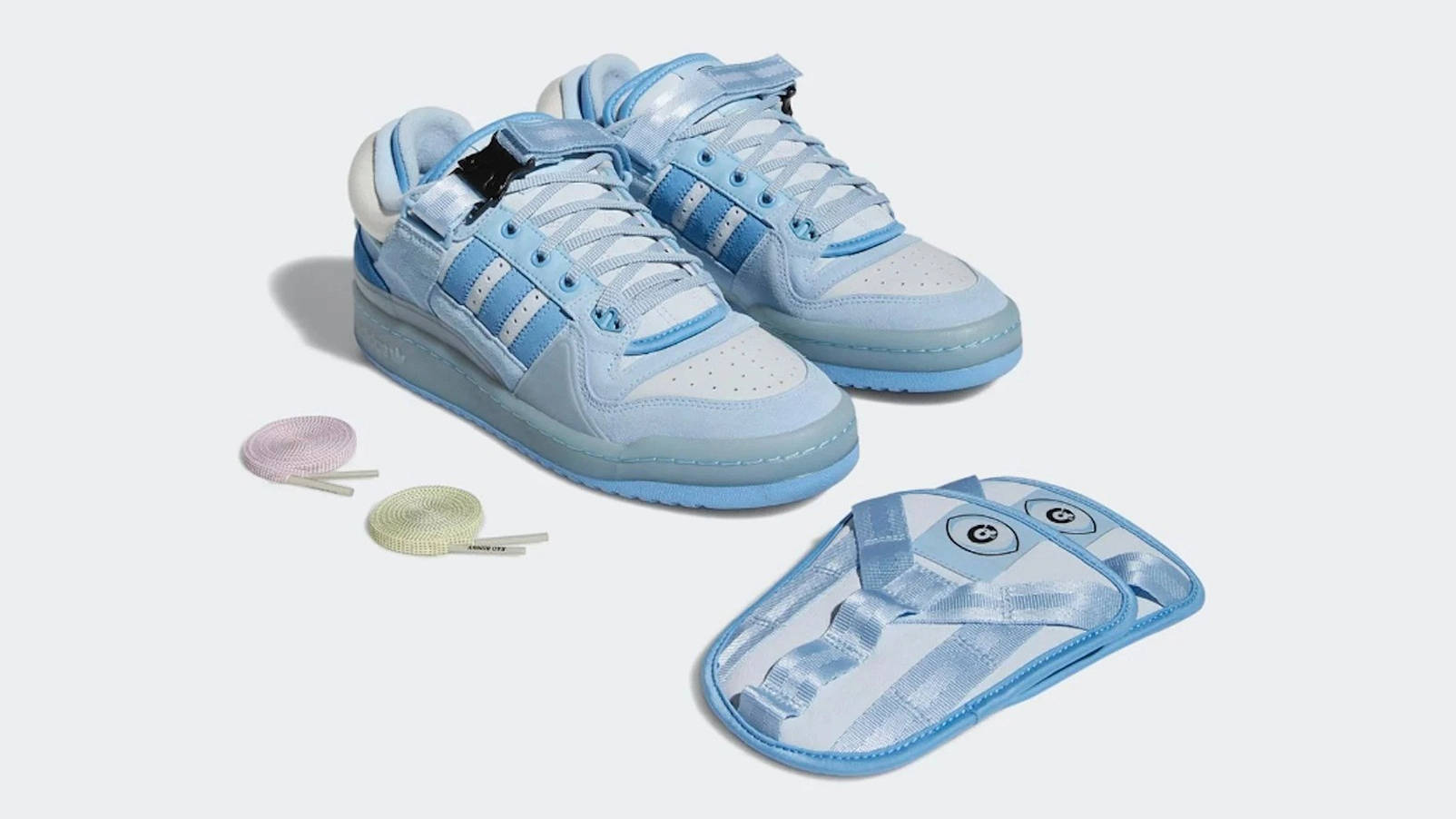 Bad Bunny x adidas Forum Buckle Low Blue