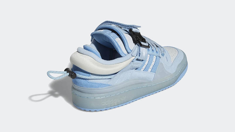 Bad Bunny x adidas Forum Buckle Low GS Blue Tint GY4900 Back