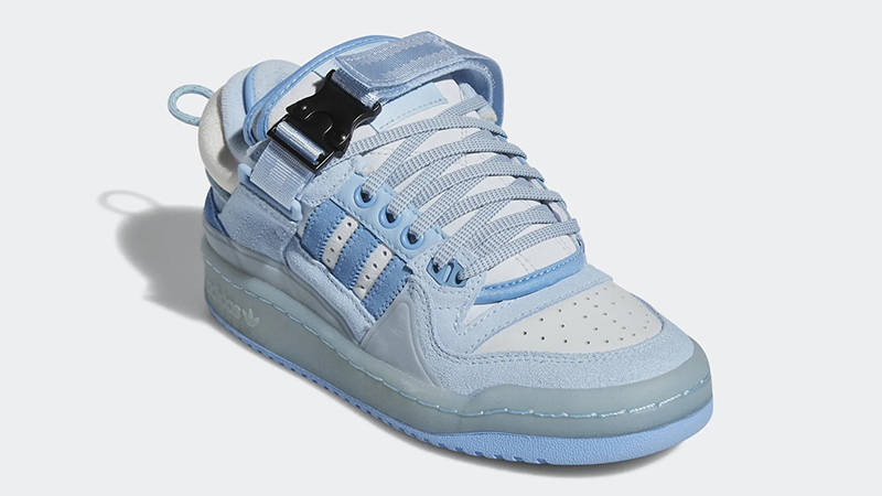 Bad Bunny x adidas Forum Buckle Low GS Blue Tint GY4900 Side