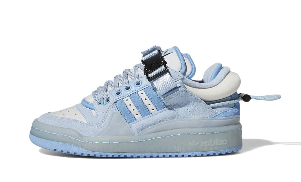 Bad Bunny x adidas Forum Buckle Low GS Blue Tint Where To Buy