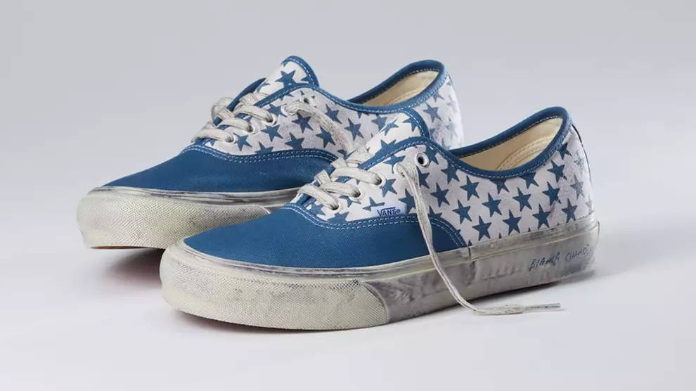 Bianca Chandon x Vans Authentic Blue