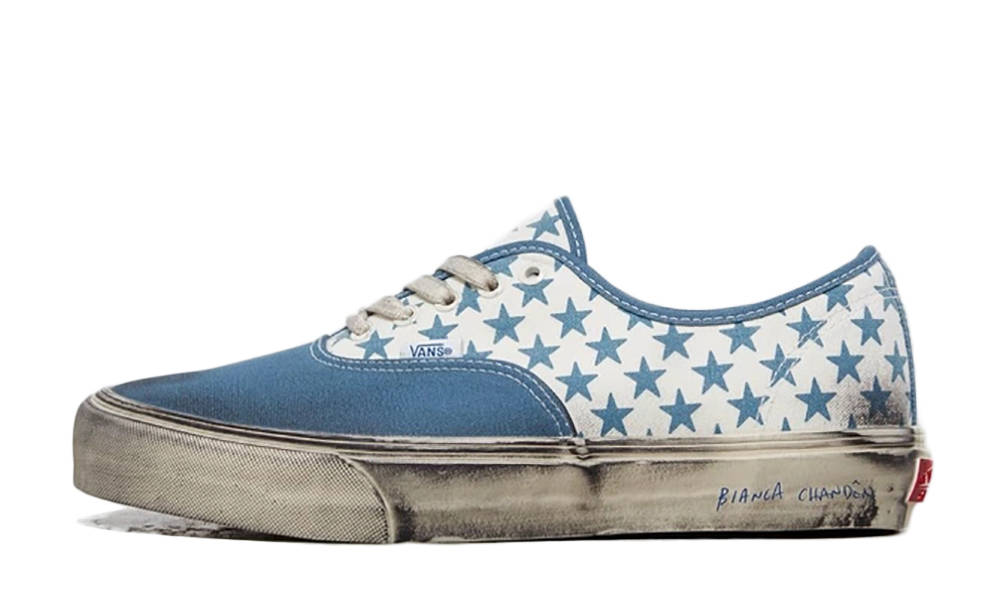 Bianca Chandôn x Vans Authentic Distressed Blue