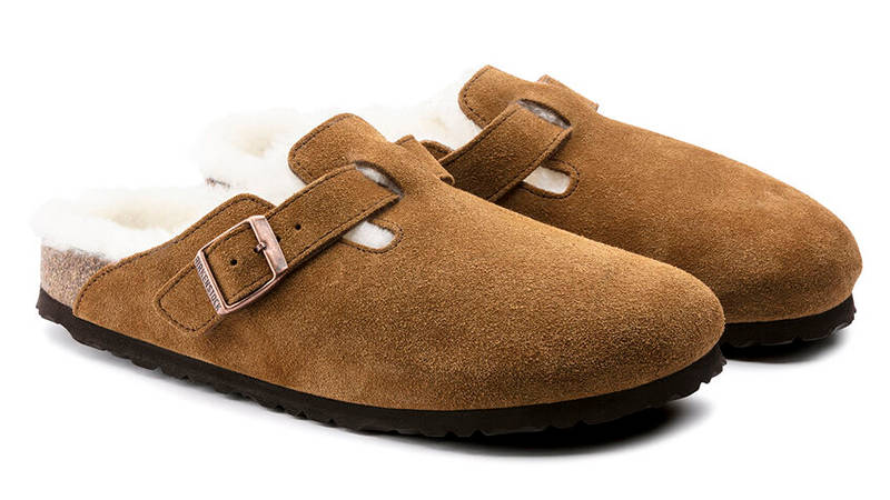 Birkenstock Boston Shearling Mink 1001141 Side 3