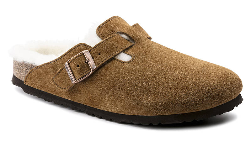 Birkenstock Boston Shearling Mink 1001141 Side