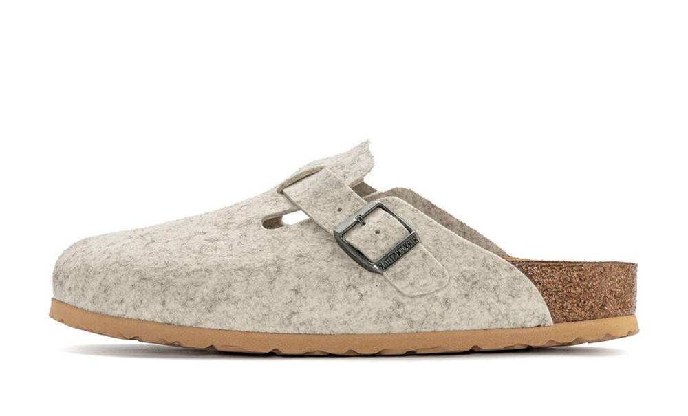 Birkenstock Boston Wool Felt Eggshell 1023160