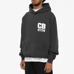 Cole Buxton Gym Hoody Vintage Black Front